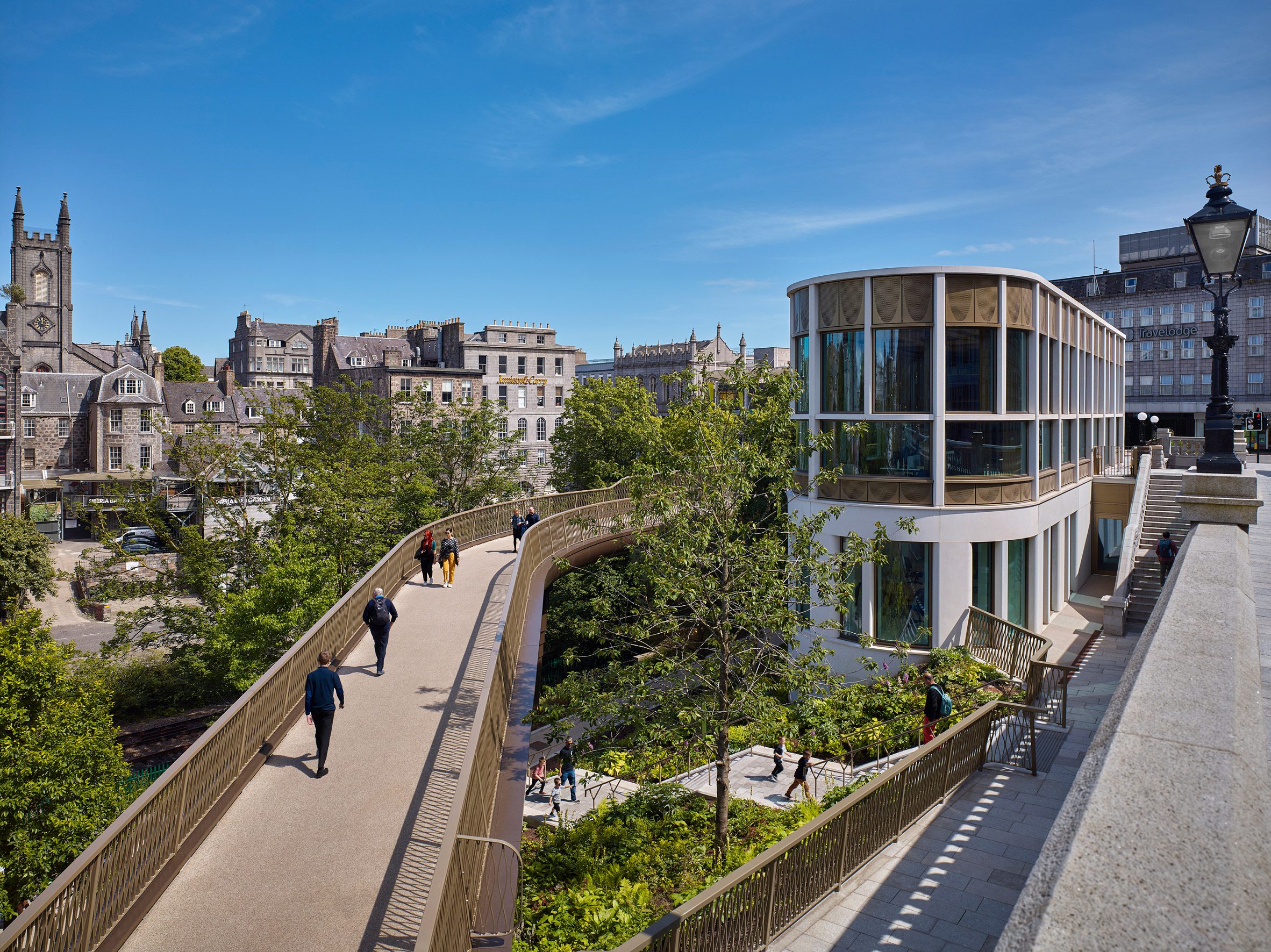 Union Terrace Gardens in Aberdeen